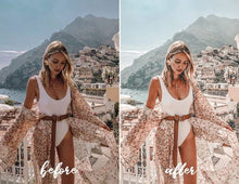 Load image into Gallery viewer, 12 MOBILE LIGHTROOM PRESETS SUMMER