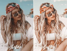 Load image into Gallery viewer, 12 MOBILE LIGHTROOM PRESETS CARAMEL