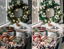 Load image into Gallery viewer, 12 MOBILE LIGHTROOM PRESETS XMAS