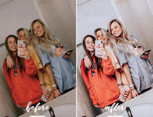 Load image into Gallery viewer, 12 MOBILE LIGHTROOM PRESETS SCHOOL