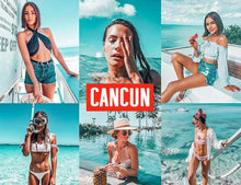 Load image into Gallery viewer, 10 CANCUN MOBILE LIGHTROOM PRESETS
