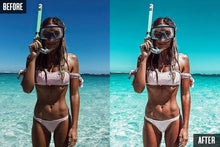Load image into Gallery viewer, 10 CANCUN MOBILE LIGHTROOM PRESETS