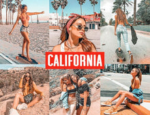 Load image into Gallery viewer, 15 CALIFORNIA MOBILE LIGHTROOM PRESETS