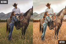 Load image into Gallery viewer, 10 BEST WESTERN MOBILE LIGHTROOM PRESETS